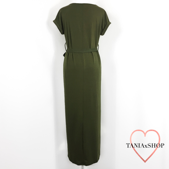 "Olive It!" Green Maxi Dress - Picture 3 of 6